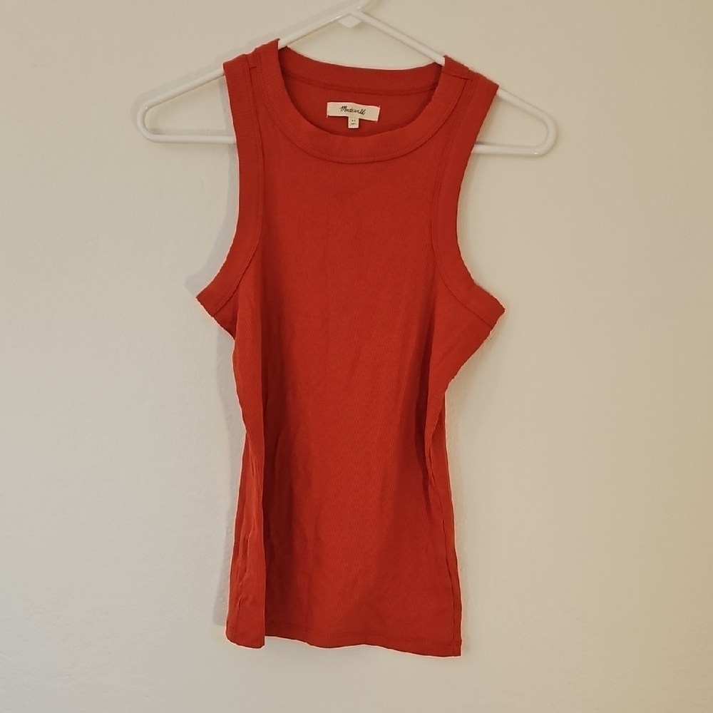 Madewell Women's Red Tank Top